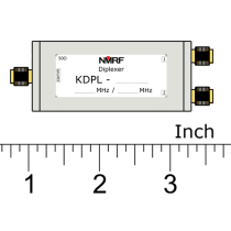 Custom duplex and duplex filter SMA interface