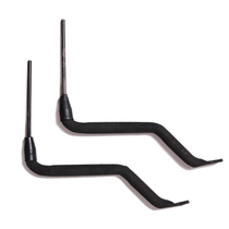 Electric vehicle canopy parasol accessories rearview mirror support frame black connecting pipe ceiling Rod double ear Rod