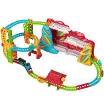 Thomas small train electric track set Rainbow Mountain adventure FJK20 movie with the same 3-year-old boy toy