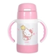 Thermos cốc học sinh trẻ em với rơm dễ thương Hello Kitty ma thuật ăn kiêng nữ cốc nước hellokitty - Tách lock and lock bình giữ nhiệt