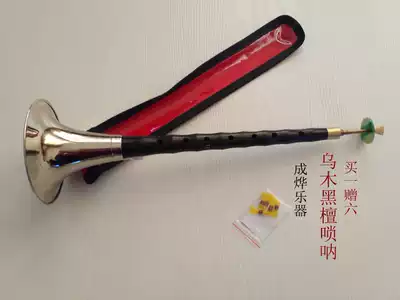 Musical instrument Ebony Ebony Ebony Ebony Ebony Ebony Ebony Ebony Ebony ebony black sandalwood suona Big G A flat BBCDEFG tune beginner suona