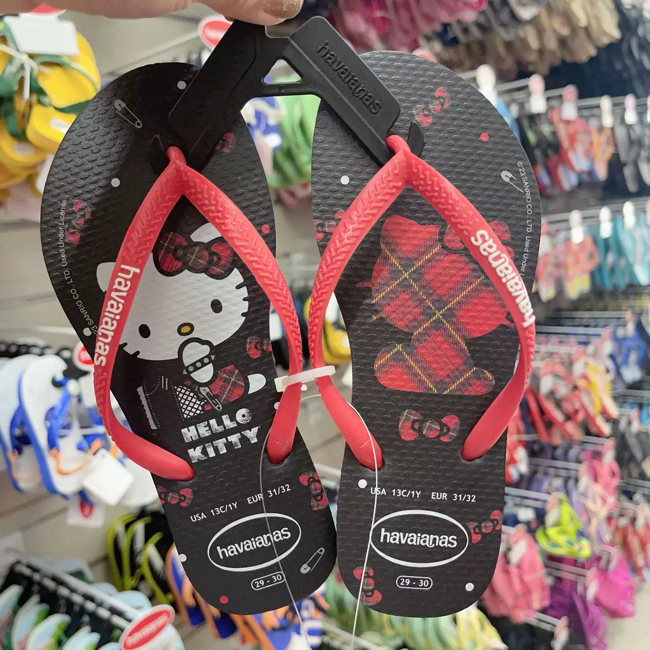 Подсчет новых товаров 26 havaianas Brazilian Havana нескользящие детские резиновые шлепанцы для девочек и детей на летний пляж