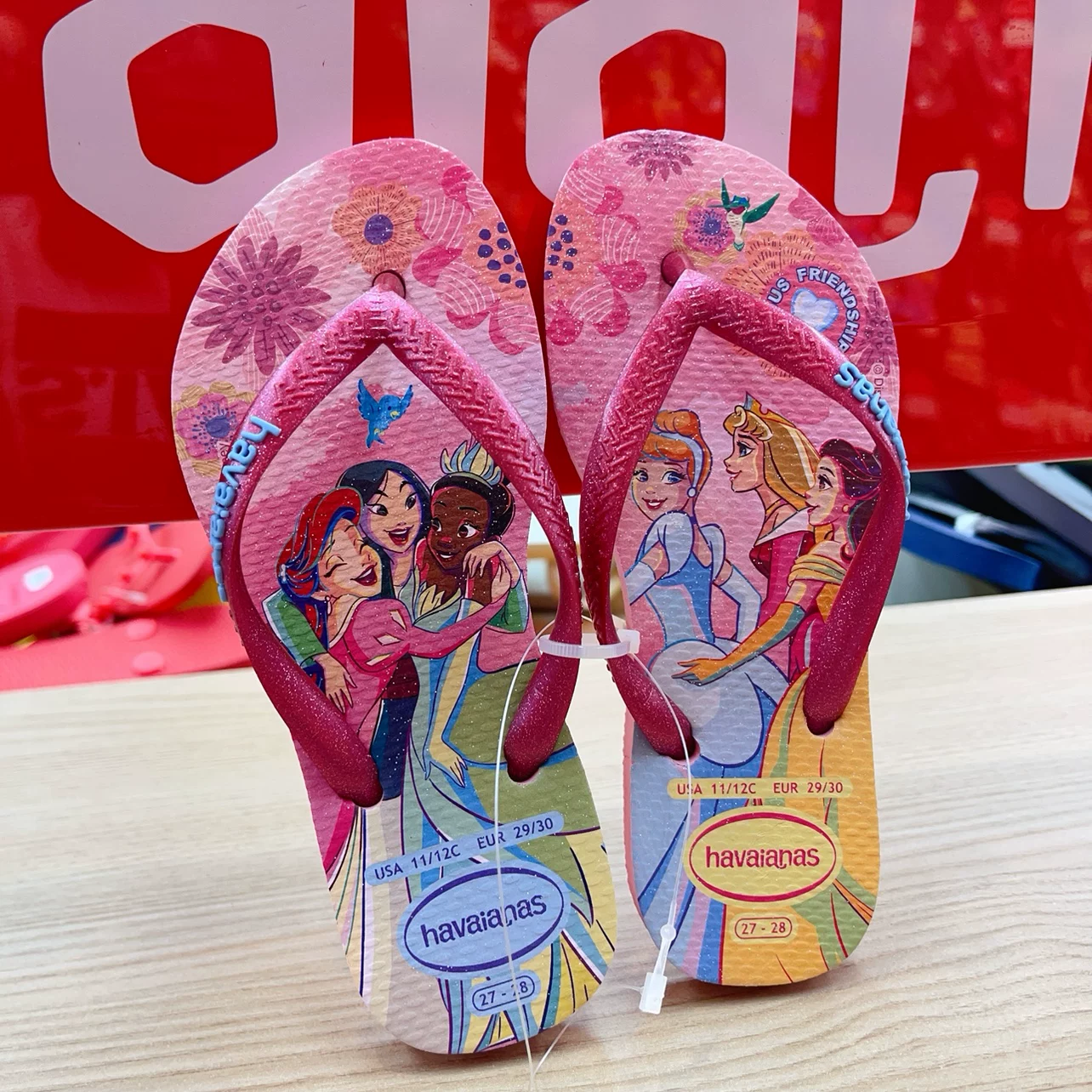 Подсчет новых товаров 26 havaianas Brazilian Havana нескользящие детские резиновые шлепанцы для девочек и детей на летний пляж