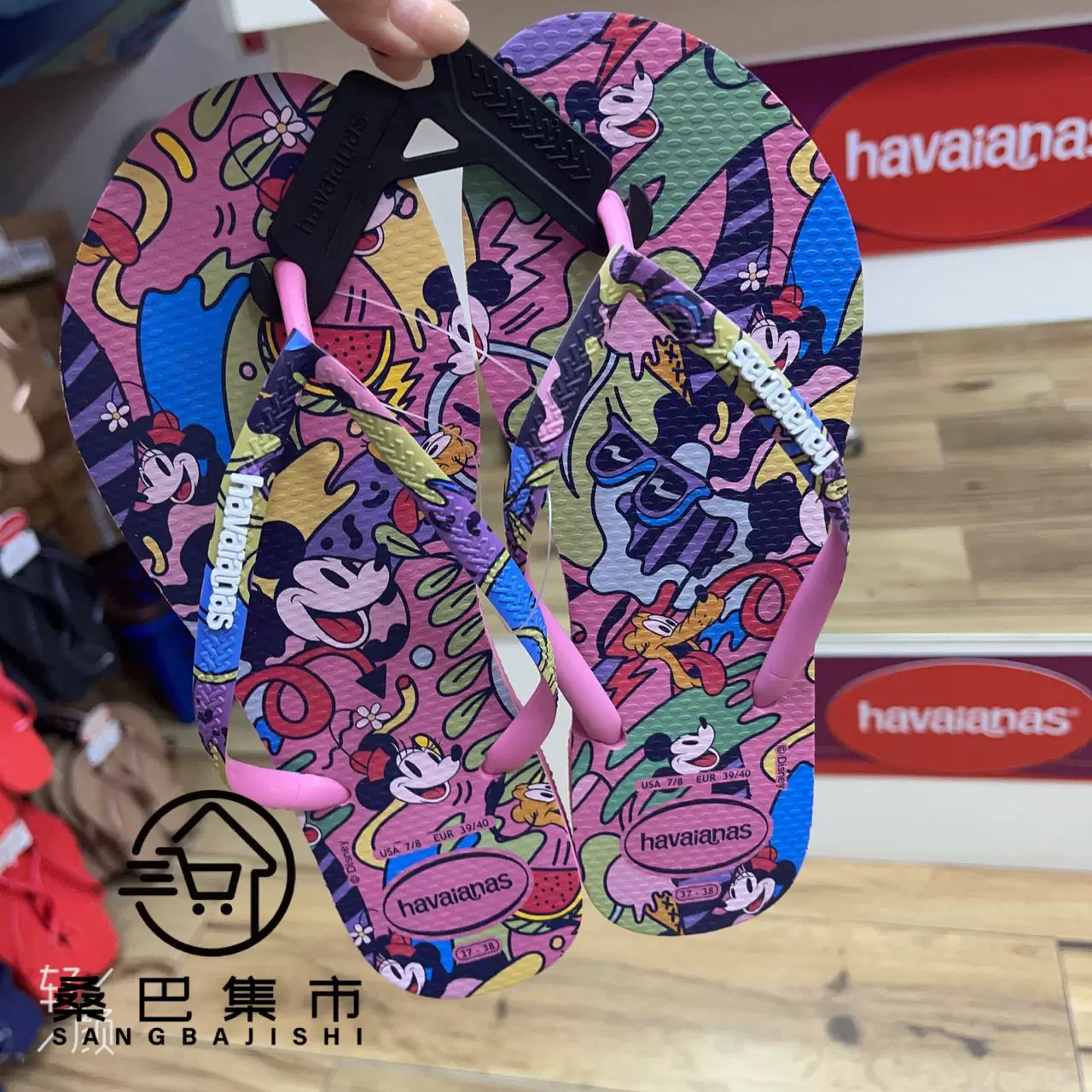Подсчет новых товаров 26 havaianas Brazilian Havana нескользящие детские резиновые шлепанцы для девочек и детей на летний пляж
