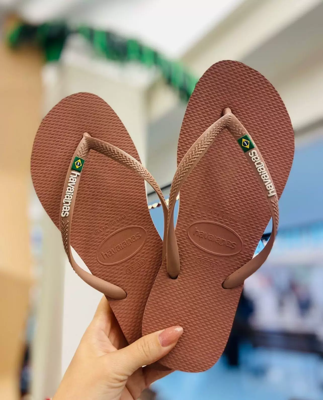 Хавана Havaianas Летние нескользящие износостойкие пляжные сланцы