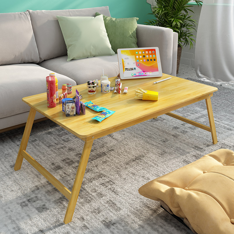 Bed with computer desk large number folding desk with adjustable lifting table Easy floating window desk small kang table