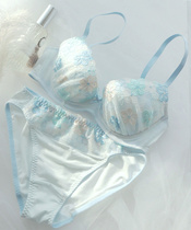  Japanese native WACOAL Amphi Amphi WBASIC Long and gentle floral bra set