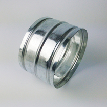 Tin duct connector connecting tubes within 100 150 200 250 300 350 400 450-mm