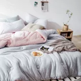 Muji вязание Тяньчжу Хлопковая плесень Four Seasons GM утолщен основным общежитием студентов.