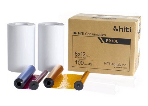 Hiti p910L dedicated consumables 8 * 12-inch 200 sheets a box