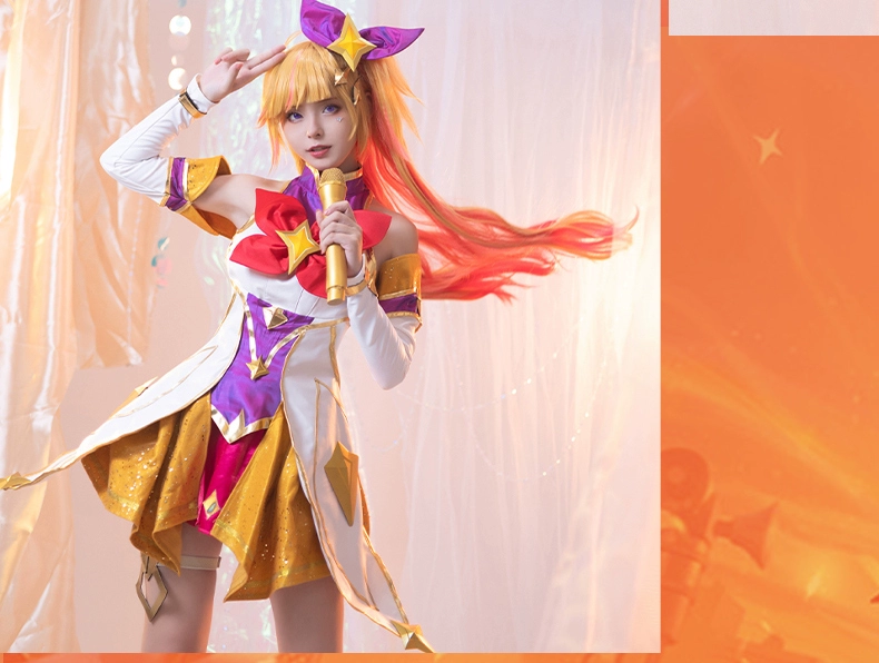 kaisa star guardian cosplay Liên Minh Huyền Thoại LOL Ngôi Sao Người Giám Hộ Seraphine cos quần áo đàn piano nữ Kai'sa Đời Akali cosplay quần áo cosplay ahri lol