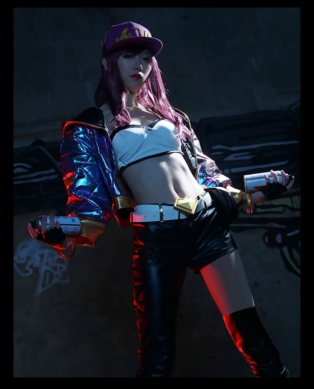 cosplay ezreal Noki Liên Minh Huyền Thoại LOL KDA Đội Nữ Da Bóng Nắm Tay Đời Akali Đời Akali Trang Phục Hóa Trang cosplay soraka star guardian