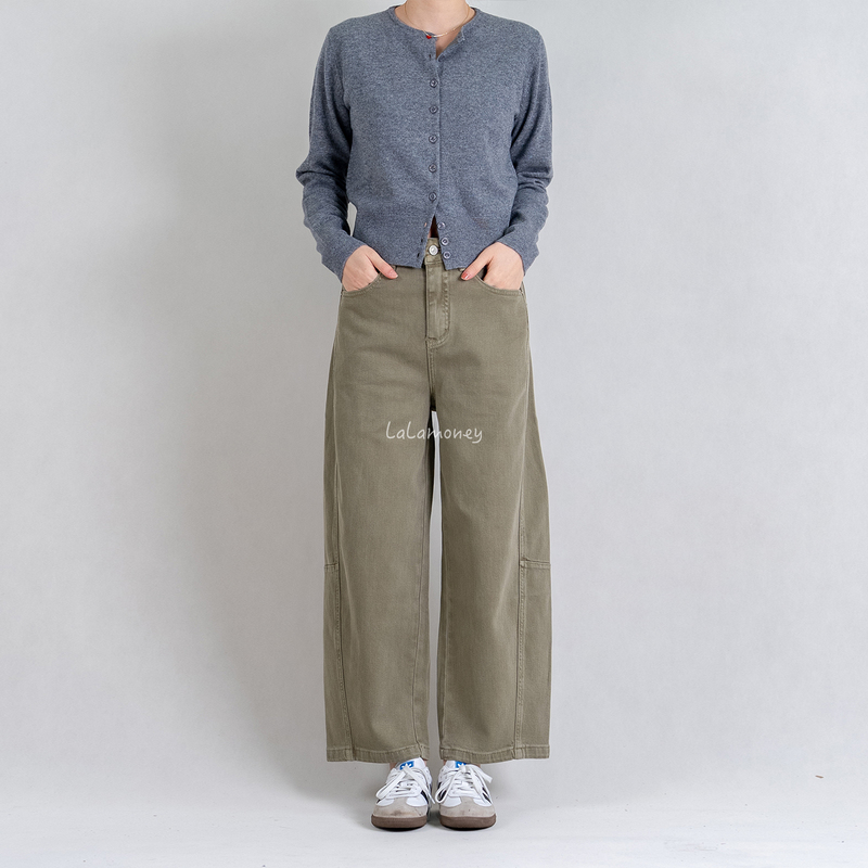 Lalamoney·26 Spring New High-Waisted Slimming Drapey Wide-Leg Jeans for Women, Loose and Versatile