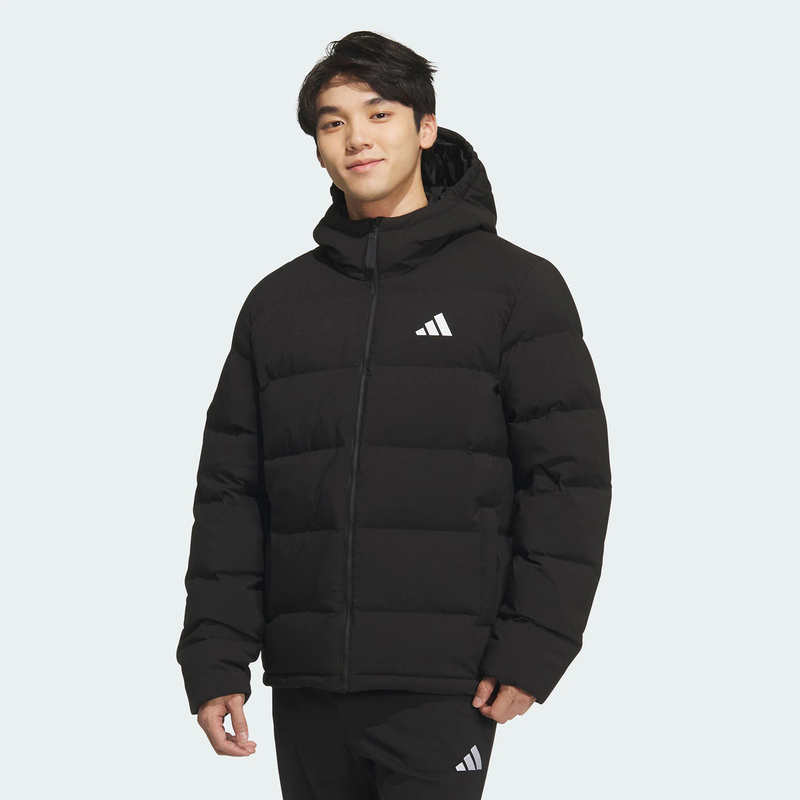 Adidas V Helionic J Ug Warm Sports Casual 600 Fill Power Duck down Hooded down Jacket Kf4400 Adidas V Helionic J Ug Warm Sports Casual 600 Fill Power Duck down Hooded down Jacket Kf4400
