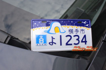 Japan Motorcycle Decoration License Plate Electric Car License Plate Perimeter Model Bar Clothing Shop Casual Wall Decoration