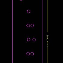 Power amplifier BTL bridge with unbalanced rotary balance plate dual channel design with ALPS09 potentiometer
