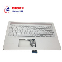 HP Pavilion15-CC C case with keyboard TPN-Q191 silver ribbon backlight 928507-001