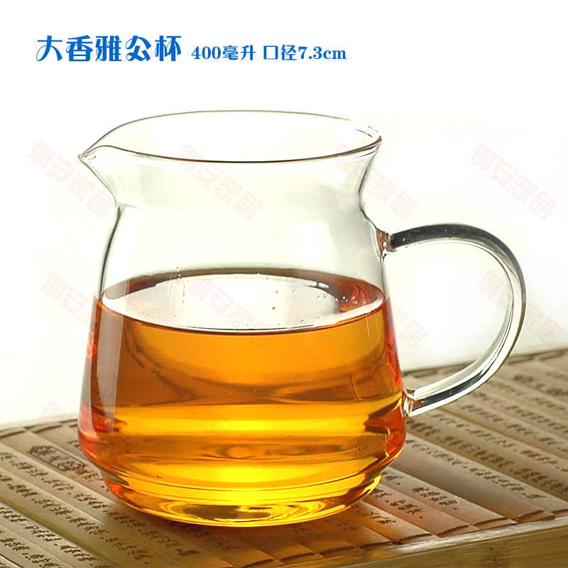 Nam cup 18 handmade thủy tinh chịu nhiệt cốc công bằng trà biển kungfu tea set trà thủy tinh đặt cốc thủy tinh