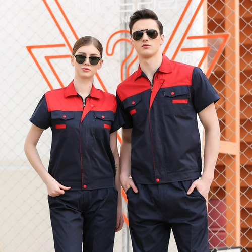 Летний комбинезон, тонкий износостойкий лонгслив, короткий рукав