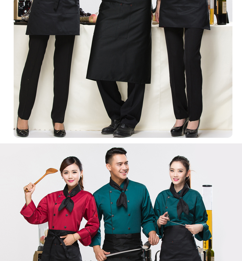 Veste chef cuisinier en polyester - Ref 1910970 Image 20