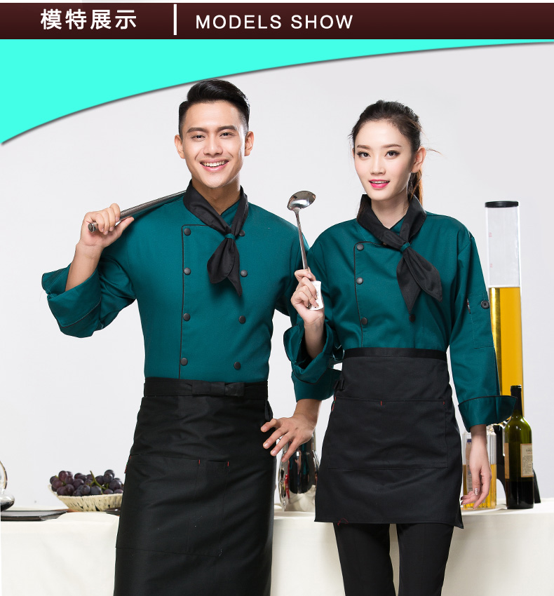 Veste chef cuisinier en polyester - Ref 1910970 Image 17