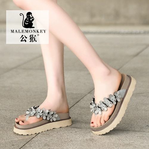 Летние сандалии, спортивная обувь для отдыха на платформе, универсальные слайдеры