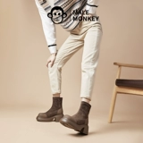 公猴 Martens, демисезонные высокие эластичные короткие сапоги, ботинки
