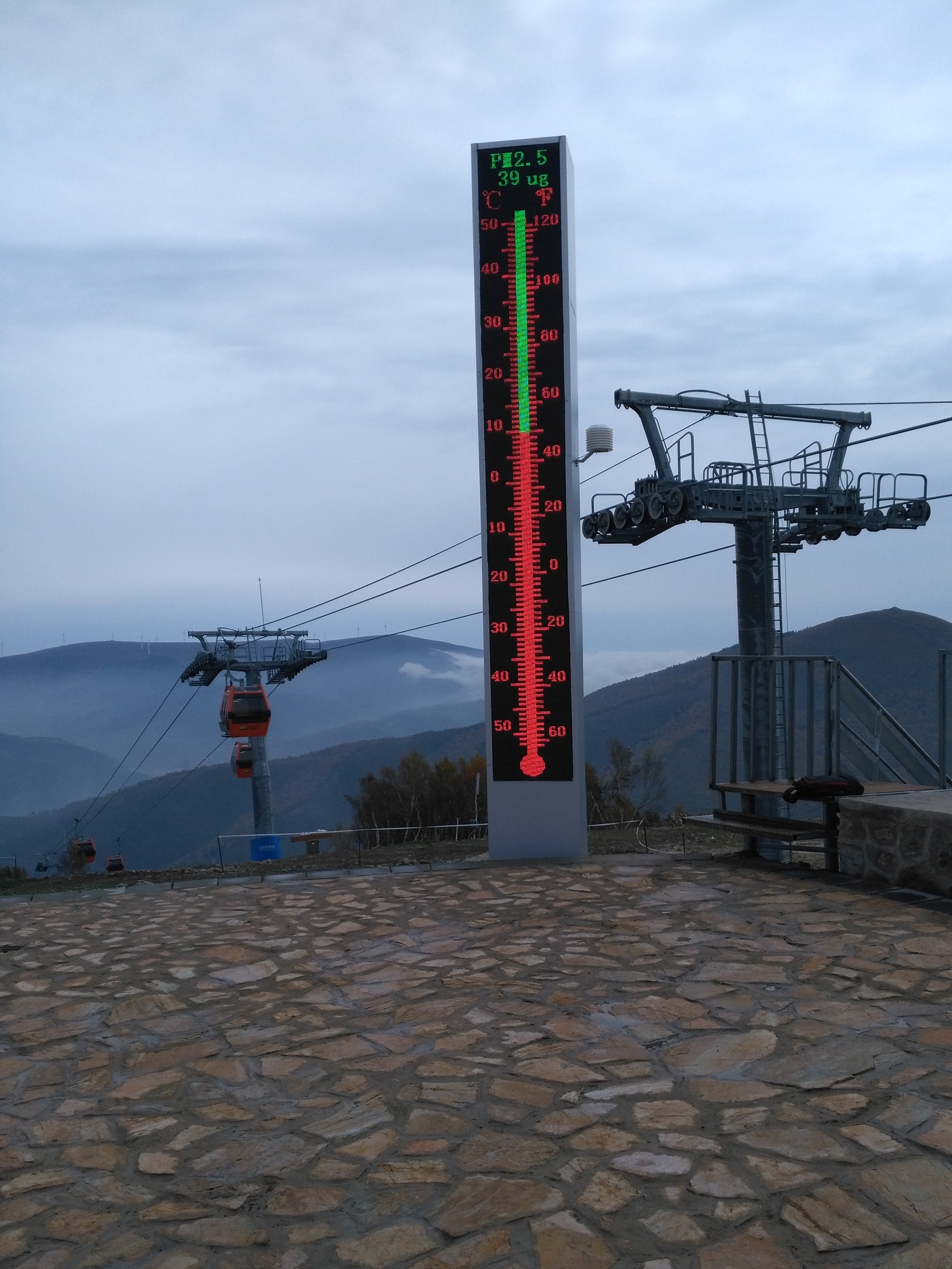 LED display thermometer large thermometer