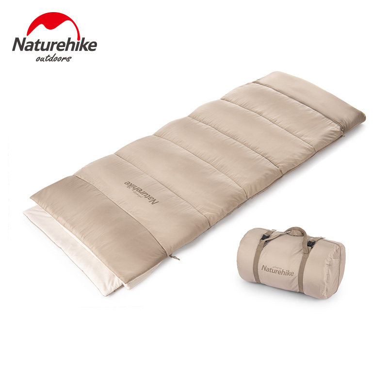 Naturehike Norwegian sleeping bag adult outdoor camping single winter thickening cold protection can be spliced ​​double couple