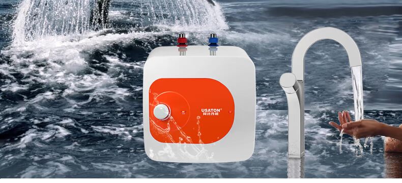 USATON Ashland UX02-6J15 nước trên và dưới 6,6 lít L bếp nước nóng trữ nước Po bình nóng lạnh picenza 30l