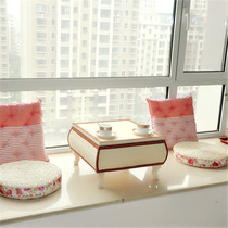 Bamboo rattan window table tatami tea table window sill small table and room table balcony coffee table Kang table floor low table