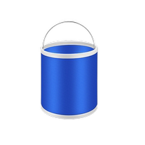 Large Oxford cloth folding bucket for cars portable car wash bucket outdoor fishing bucket telescopic folding bucket