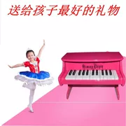 Khai sáng đàn piano nhỏ đồ chơi trẻ em bằng gỗ 25 chìa khóa cơ học cho người mới bắt đầu giáo dục sớm món quà sinh nhật - Đồ chơi nhạc cụ cho trẻ em