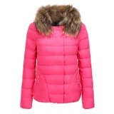 Зимний приталенный пуховик, куртка