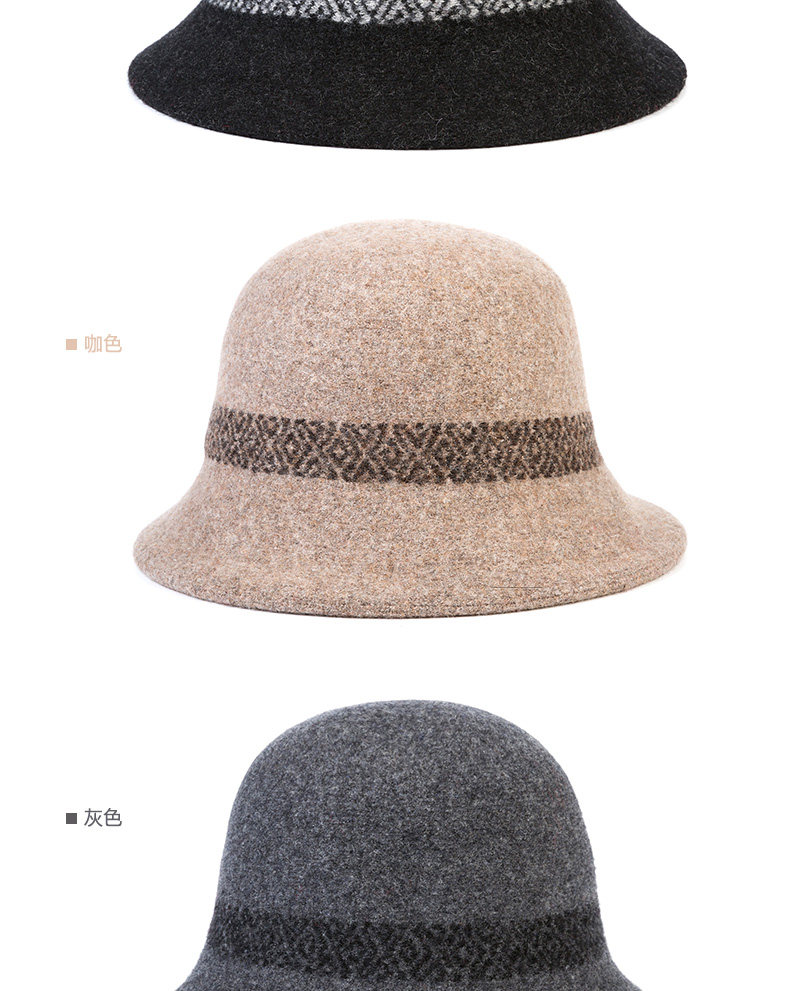 Chapeau pour femme en Melange de laine - Ref 3233545 Image 18