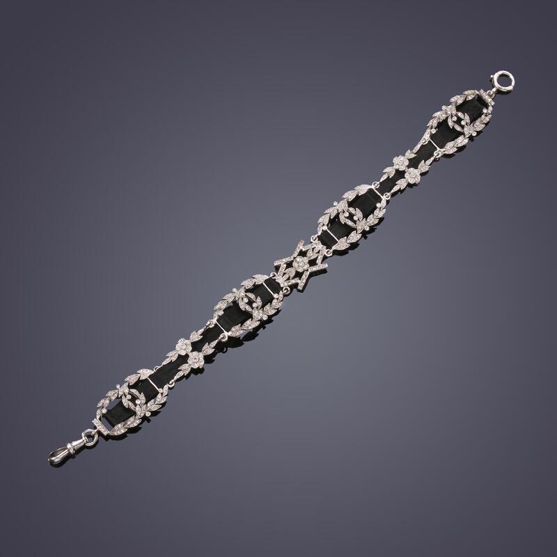 1910S Edwardian Era Bracelet Hierparis European Antique Jewelry