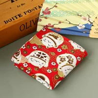 Японский носовой платок, на удачу, увеличенная толщина, 40×40см