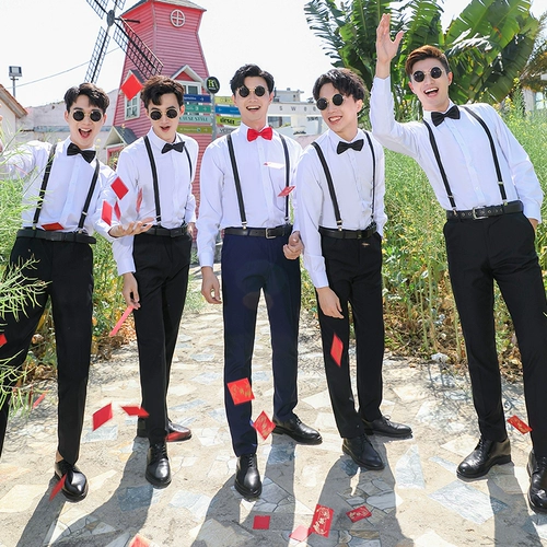 Brother, рубашка, комплект для отдыха, мужской костюм, летний жилет