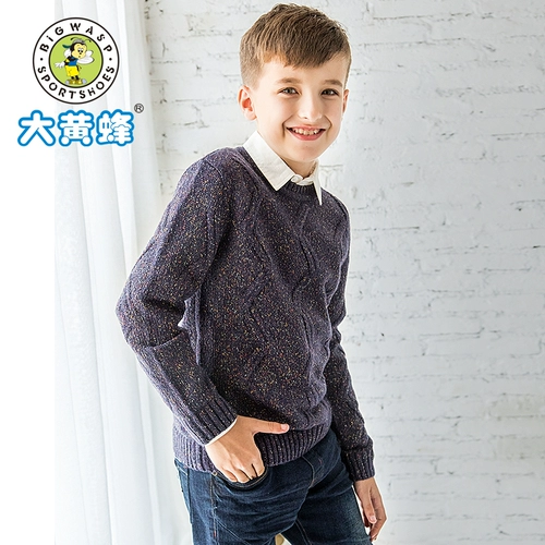 Бамблби для мальчиков, осенний детский свитер с круглым воротником для школьников, лонгслив для отдыха, детская одежда, коллекция 2021, в корейском стиле, оверсайз