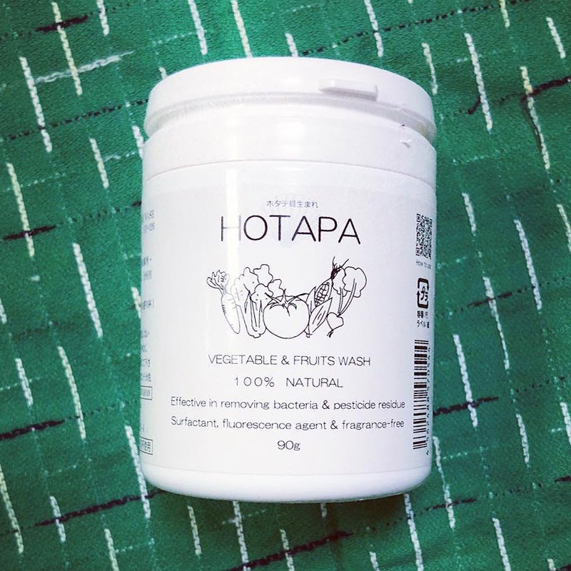 Japan's Hotapa Vitamin C Natural Shell Cleaner Without Added Surfactants, Fragrances, Vegetable and Fruit Cleaning Agent for Stain Removal Japan's Hotapa Vitamin C Natural Shell Cleaner Without Added Surfactants, Fragrances, Vegetable and Fruit Cleaning Agent for Stain Removal