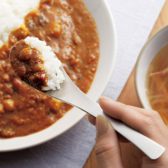 Japanese Family Affairs Asks House Stainless Steel Long Handle Light Rice Spoon Jam Cream Honey Spoon Western Food