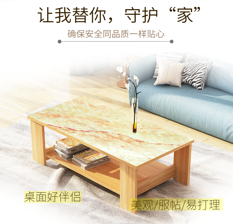 PVC bảng mat kính thiên văn gấp hình bầu dục khăn trải bàn không thấm nước mềm thủy tinh giả đá cẩm thạch khăn trải bàn in mat - Khăn trải bàn khăn trải bàn trà