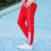 Qingcang cô gái quần Quần bó sát Big Kids Mang ngoại Air Casual Pants Xuân Thu Thin Childrens quần mùa thu. 