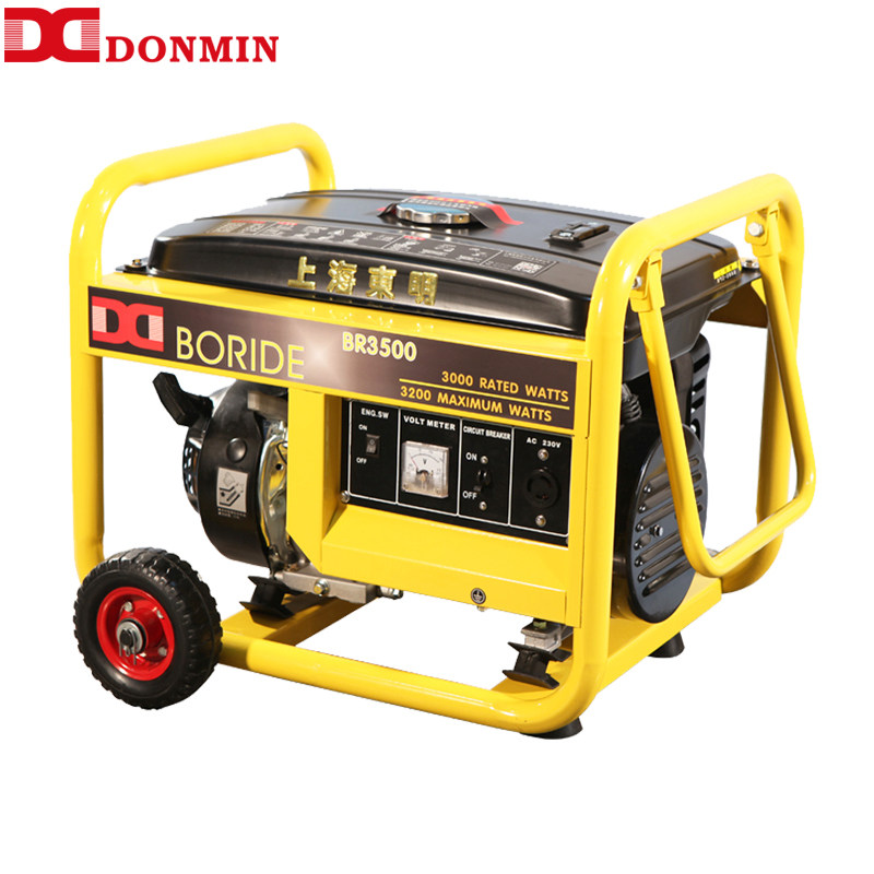 Dongming DONMIN small gasoline generator 220v single-phase 380v three-phase 3kw 5 6 7 8 kw
