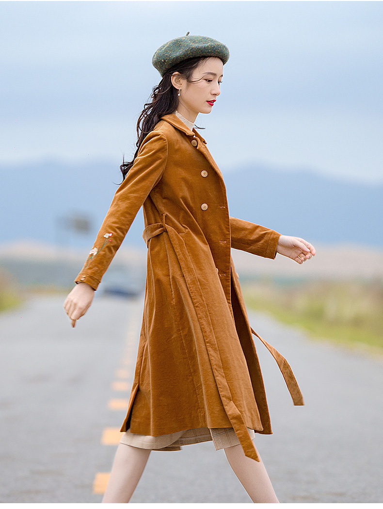 Trench pour femme en Coton - Ref 3226724 Image 20