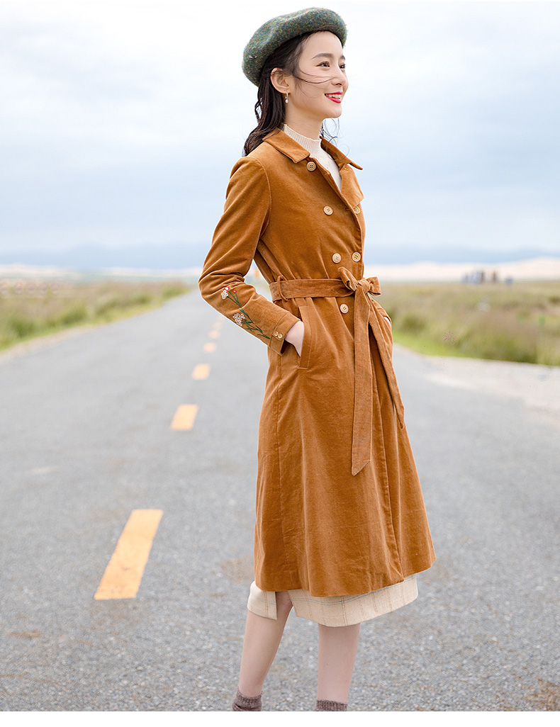 Trench pour femme en Coton - Ref 3226724 Image 15
