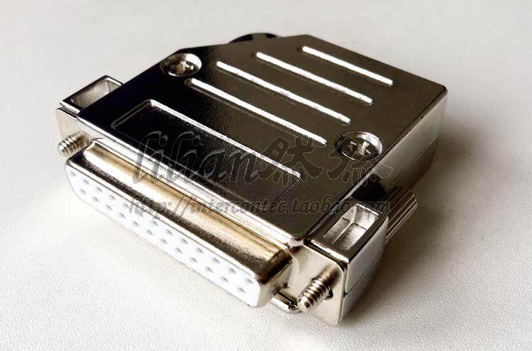 DB25 hole 2 row 25 housing and plug core DP25 housing DB25 hole