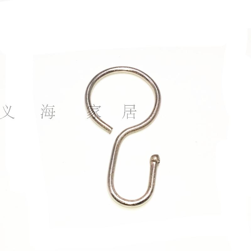 100 mini s with ring hook Curtain accessories Small curtain buckle Curtain hook wire small hook