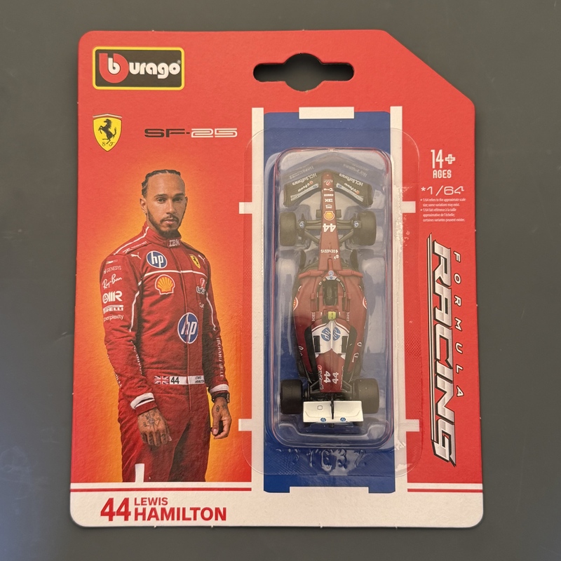 Bimei Gao F1 Hanging Card Version New Product 2025 Season 1/64 Ferrari Red Bull Mclaren Mercedes Alloy Car Model