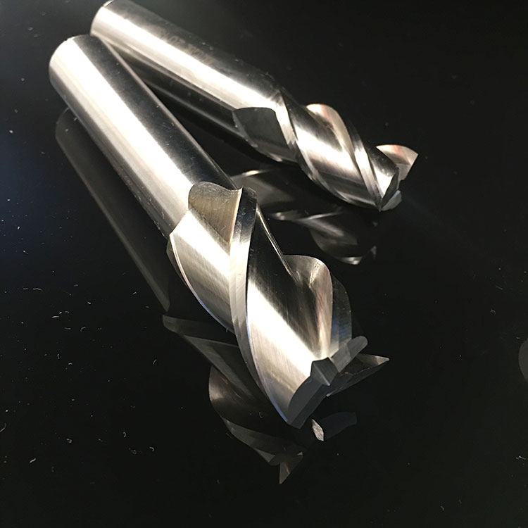 Milling Cutter White Steel Triple Blade Full Milling MLK Ultra Hard Aluminum With M2AL Over Center High Speed Mesh Gong Knife Upright Washknife Stainless Steel